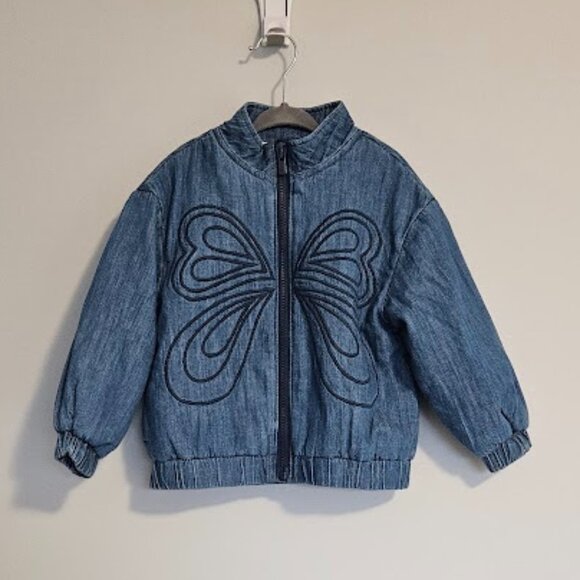 NWOT Old Navy Denim Look Jacket for Toddlers - Size 3T - Picture 1 of 4